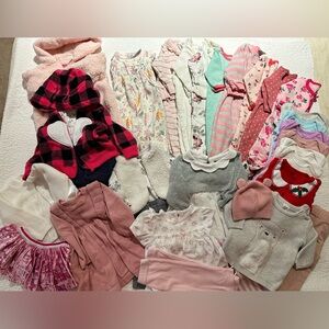 Lot clothes for baby girl